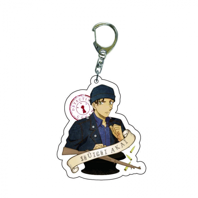 Detective conan Anime acrylic Key Chain  price for 5 pcs  8425