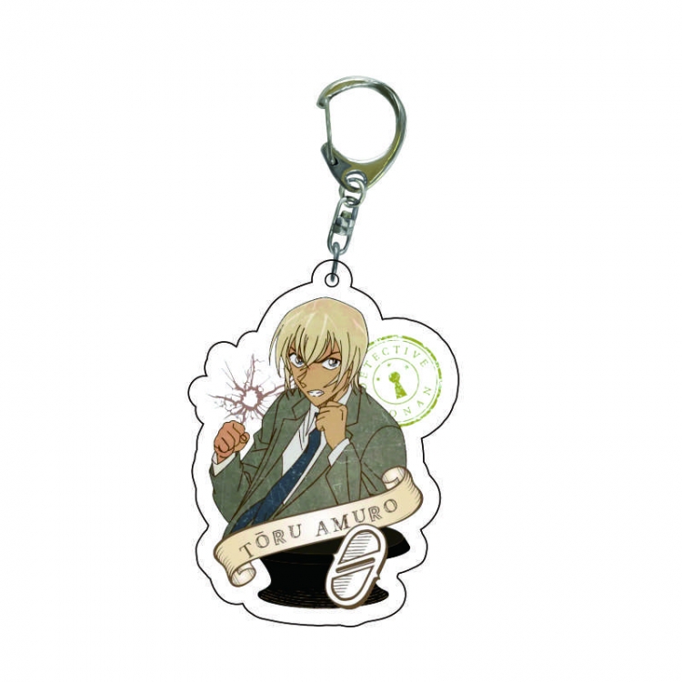 Detective conan Anime acrylic Key Chain  price for 5 pcs 8429