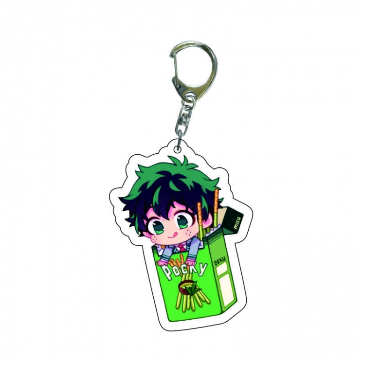 My Hero Academia Anime acrylic Key Chain  price for 5 pcs  8324