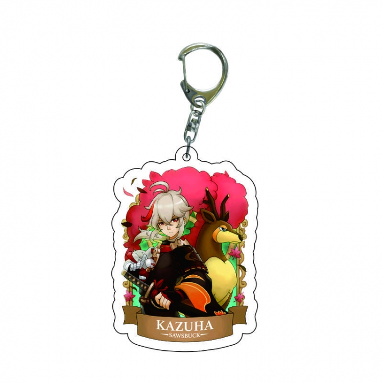 Genshin Impact Anime acrylic Key Chain  price for 5 pcs 8500