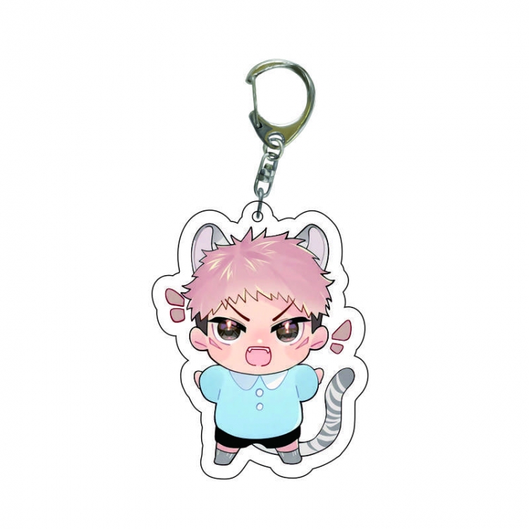 Jujutsu Kaisen   Anime acrylic Key Chain  price for 5 pcs 8404