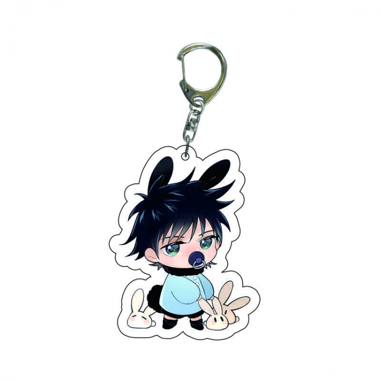 Jujutsu Kaisen   Anime acrylic Key Chain  price for 5 pcs 8405