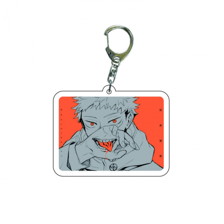 Jujutsu Kaisen   Anime acrylic Key Chain  price for 5 pcs 8445