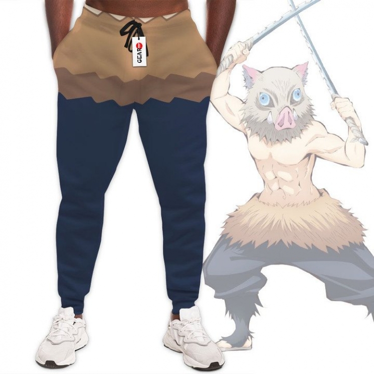 Demon Slayer Kimets  Anime Healthy Cloth Casual Pants S-5XL  price for 2 pcs