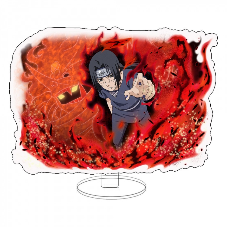 Naruto Anime characters acrylic Standing Plates Keychain 15CM 52498