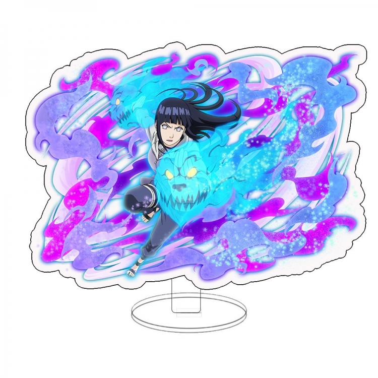 Naruto Anime characters acrylic Standing Plates Keychain 15CM 52479