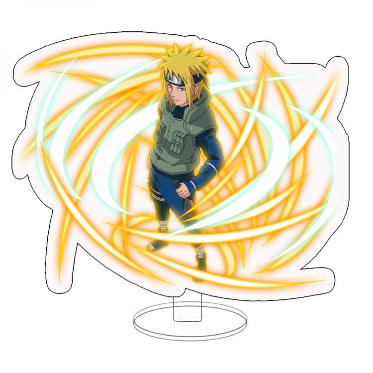 Naruto Anime characters acrylic Standing Plates Keychain 15CM 52495