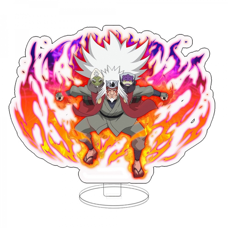Naruto Anime characters acrylic Standing Plates Keychain 15CM 52494