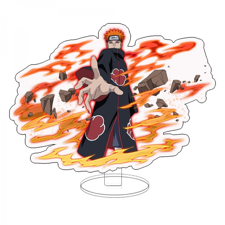 Naruto Anime characters acrylic Standing Plates Keychain 15CM 52505