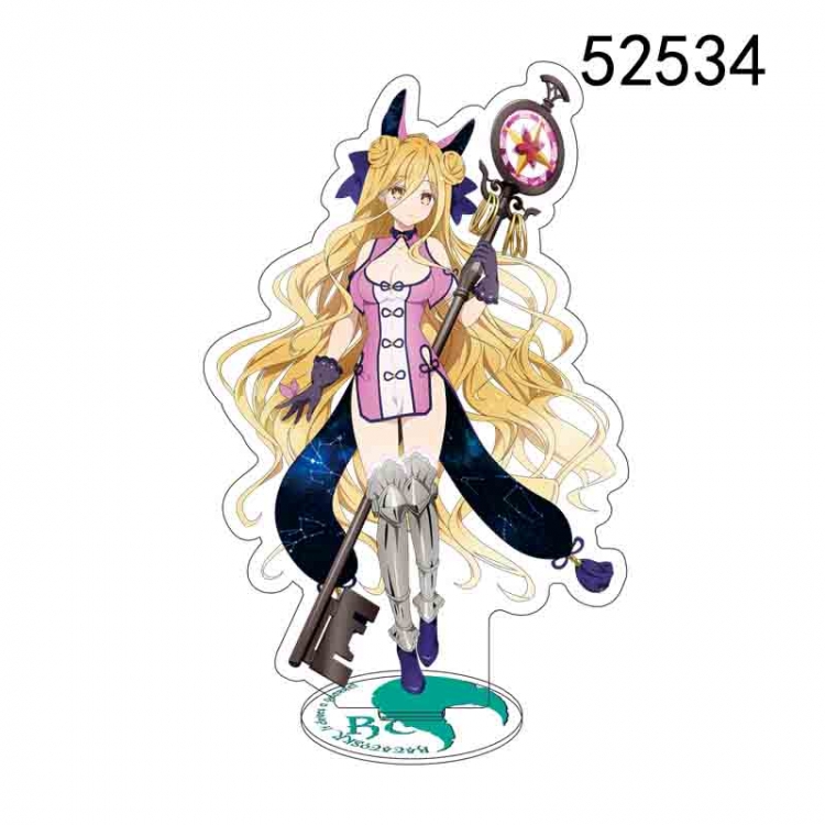 Date-A-Live Anime characters acrylic Standing Plates Keychain 15CM 52534