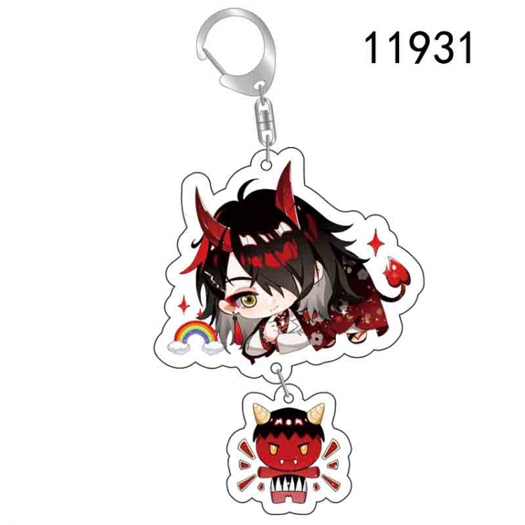 にじさんじAnime acrylic Pendant Key Chain  price for 5 pcs 11931