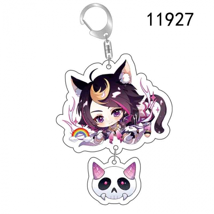 にじさんじAnime acrylic Pendant Key Chain  price for 5 pcs 11927