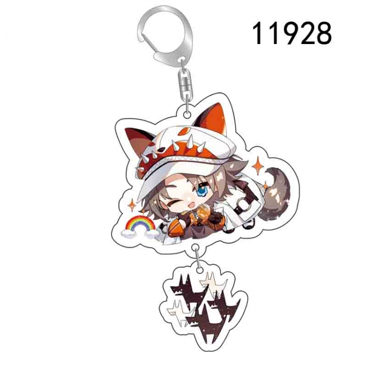 にじさんじAnime acrylic Pendant Key Chain  price for 5 pcs 11928