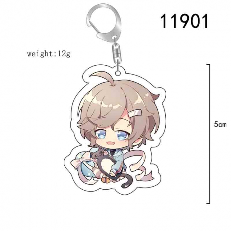 にじさんじ Anime acrylic Key Chain  price for 5 pcs 11901