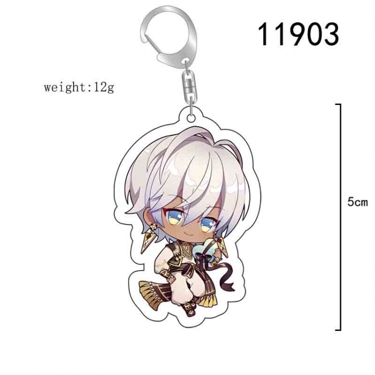 にじさんじ Anime acrylic Key Chain  price for 5 pcs 11903