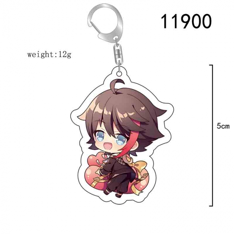 にじさんじ Anime acrylic Key Chain  price for 5 pcs 11900