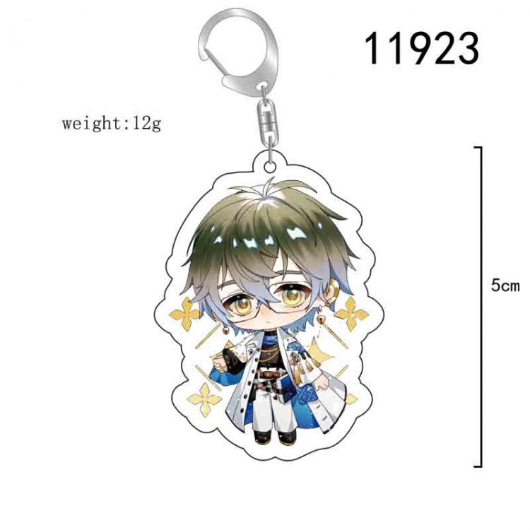 にじさんじ Anime acrylic Key Chain  price for 5 pcs 11923