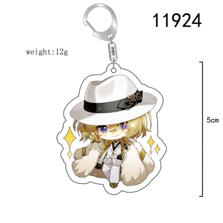 にじさんじ Anime acrylic Key Chain  price for 5 pcs 11924