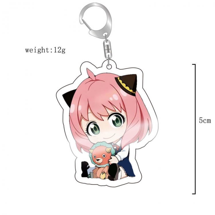 SPY×FAMILY  Anime acrylic Key Chain  price for 5 pcs 11918