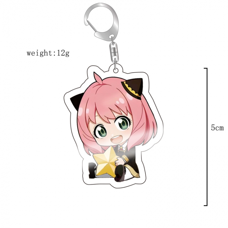 SPY×FAMILY  Anime acrylic Key Chain  price for 5 pcs 11915