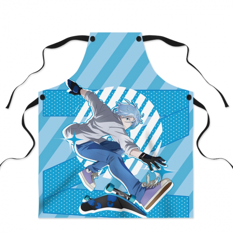 SK∞ Anime Creative Digital Printing Apron 72.5x57cm