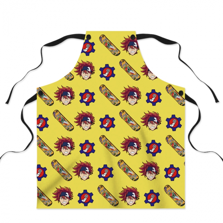 SK∞ Anime Creative Digital Printing Apron 72.5x57cm