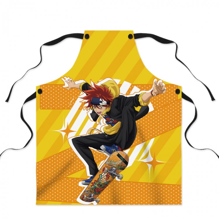 SK∞ Anime Creative Digital Printing Apron 72.5x57cm