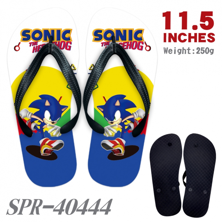 Sonic The Hedgehog Thickened rubber flip-flops slipper average size SPR-40444