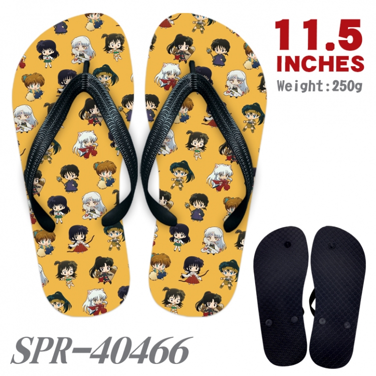 Inuyasha Thickened rubber flip-flops slipper average size SPR-40466