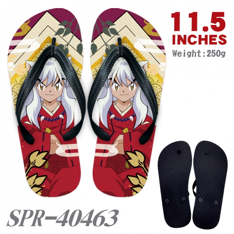 Inuyasha Thickened rubber flip-flops slipper average size SPR-40463