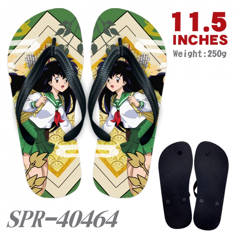 Inuyasha Thickened rubber flip-flops slipper average size SPR-40464