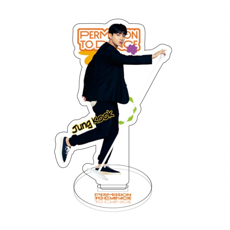 BTS  characters acrylic Standing Plates Keychain 10cm