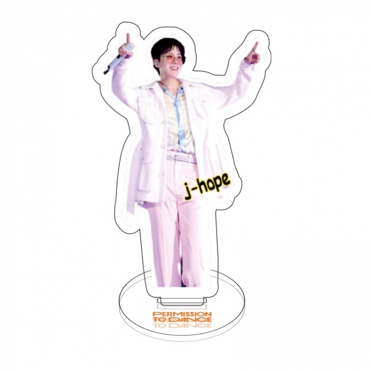 BTS  characters acrylic Standing Plates Keychain 10cm