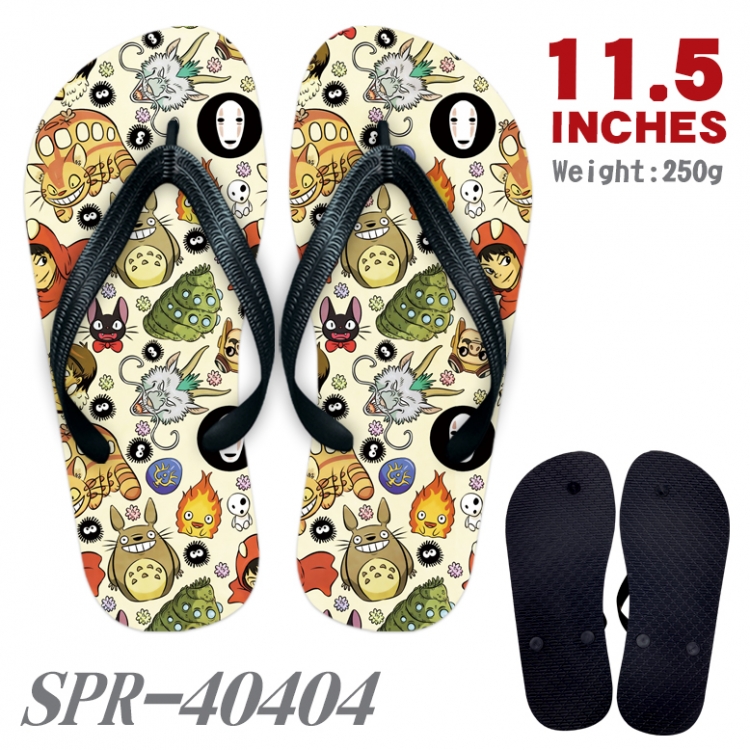 TOTORO Thickened rubber flip-flops slipper average size SPR-40404