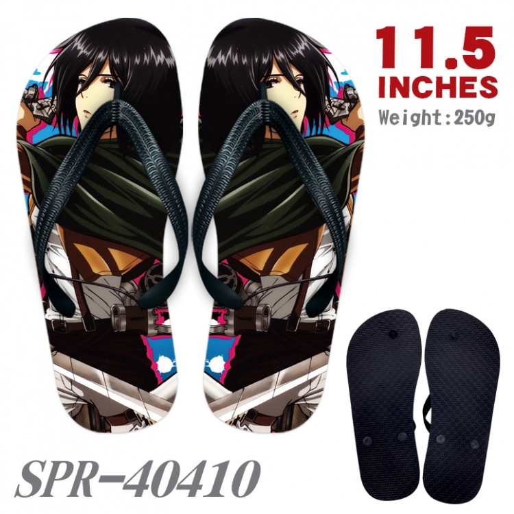 Shingeki no Kyojin Thickened rubber flip-flops slipper average size  SPR-40410