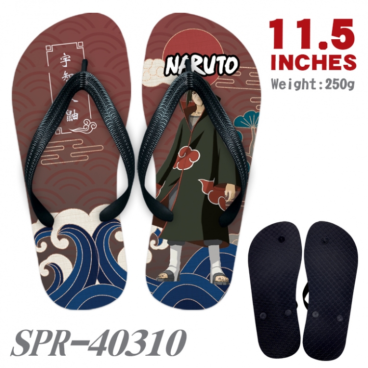 Naruto Thickened rubber flip-flops slipper average size SPR-40310