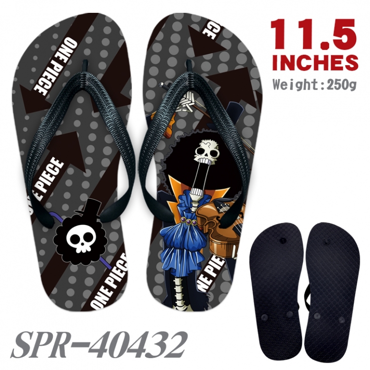 One Piece Thickened rubber flip-flops slipper average size SPR-40432