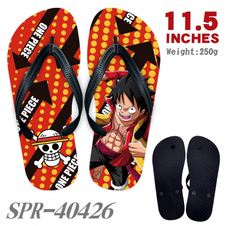 One Piece Thickened rubber flip-flops slipper average size  SPR-40426