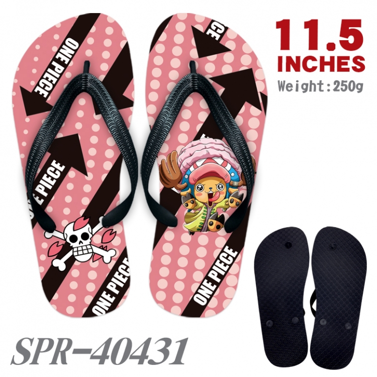 One Piece Thickened rubber flip-flops slipper average size SPR-40431