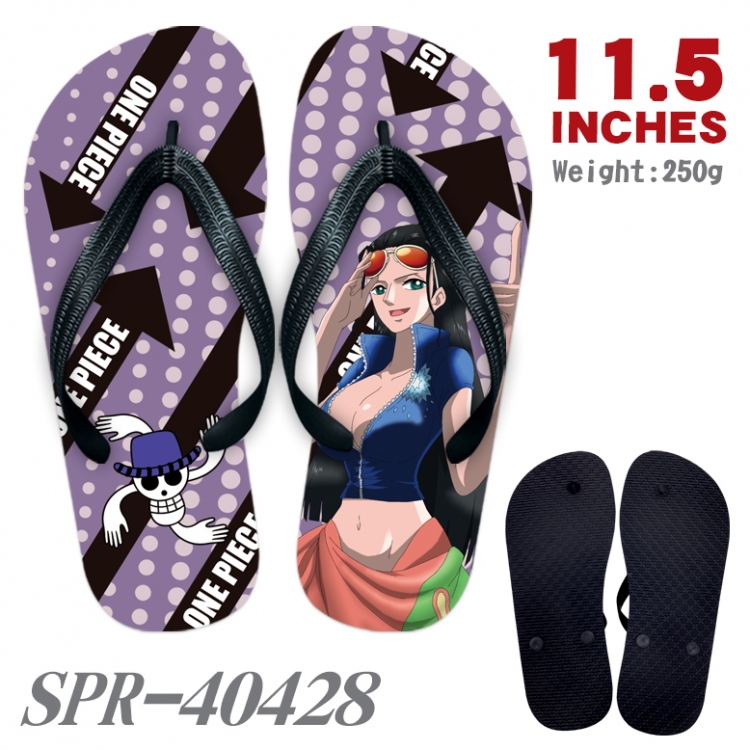 One Piece Thickened rubber flip-flops slipper average size SPR-40428