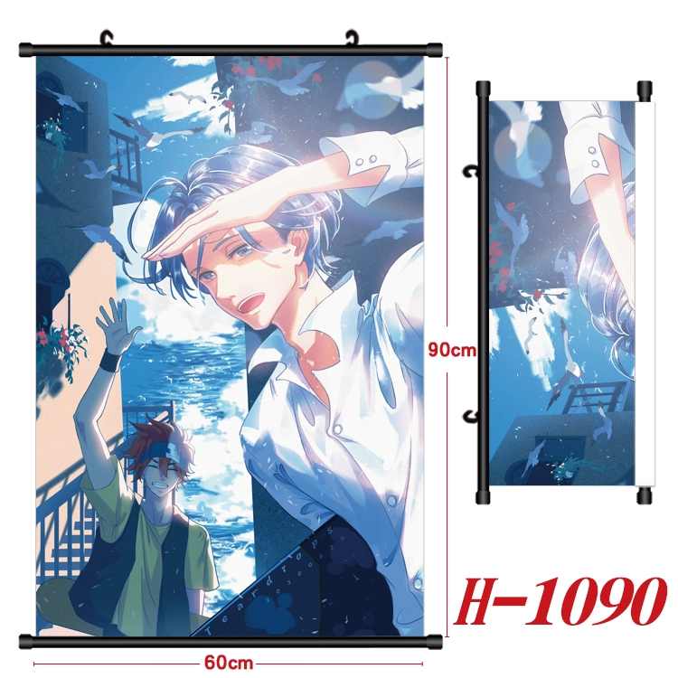 SK∞ Black Anime Black Plastic Rod Canvas Painting 60X90CM H1090