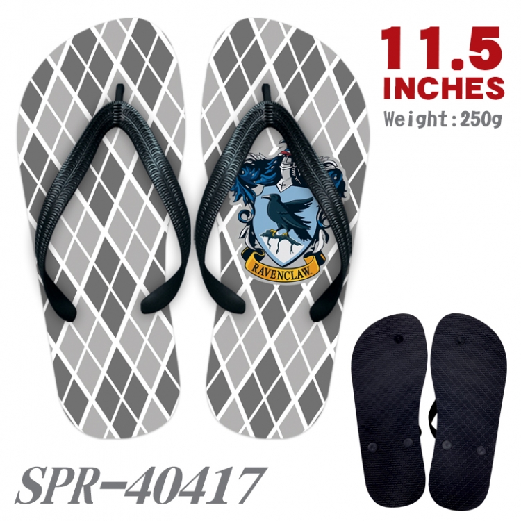 Harry Potter Thickened rubber flip-flops slipper average size  SPR-40417