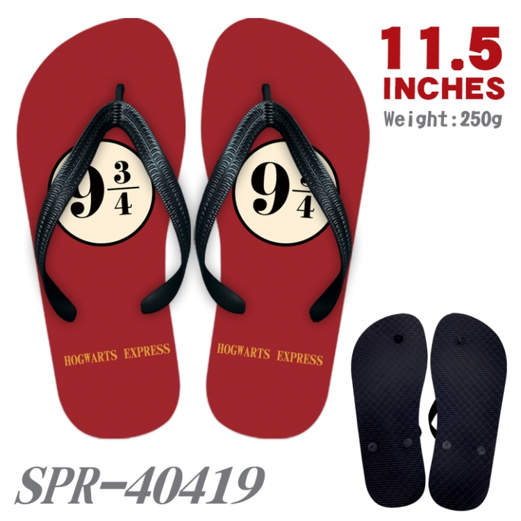 Harry Potter Thickened rubber flip-flops slipper average size SPR-40419