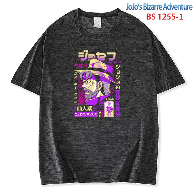 JoJos Bizarre Adventure ice silk cotton loose and comfortable T-shirt from XS to 5XL BS-1255-1