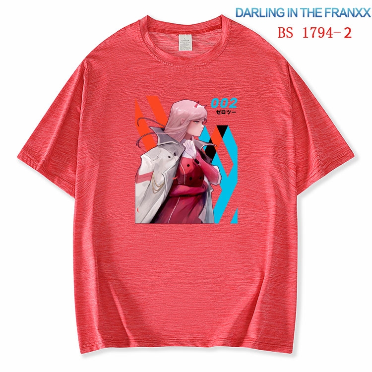 DARLING in the FRANX ice silk cotton loose and comfortable T-shirt from XS to 5XL  BS-1794-2