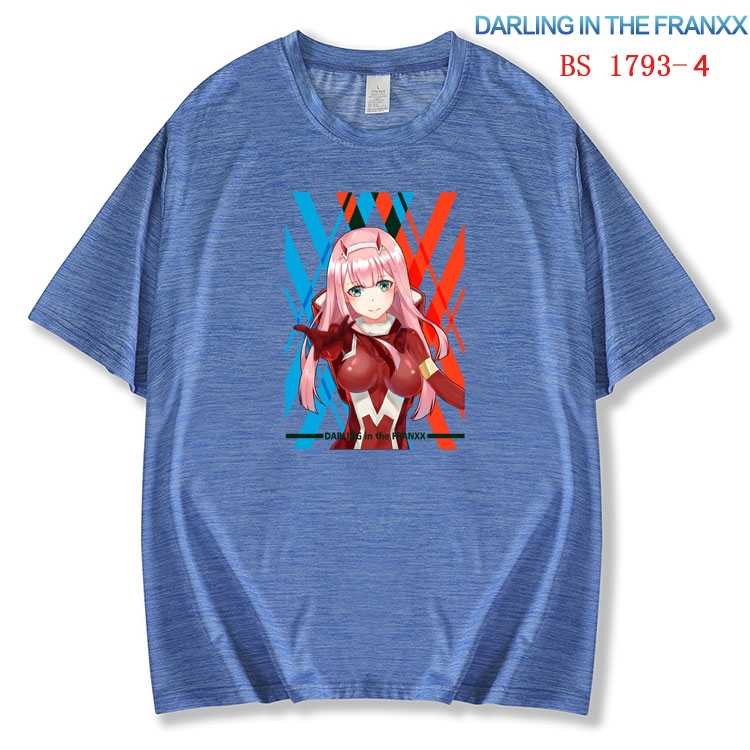 DARLING in the FRANX ice silk cotton loose and comfortable T-shirt from XS to 5XL  BS-1793-4