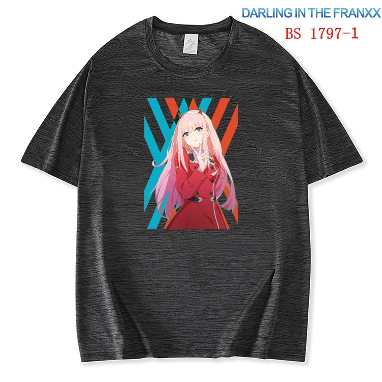 DARLING in the FRANX ice silk cotton loose and comfortable T-shirt from XS to 5XL BS-1797-1