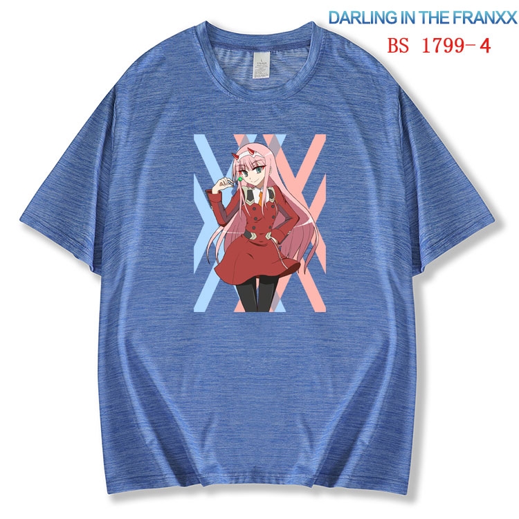 DARLING in the FRANX ice silk cotton loose and comfortable T-shirt from XS to 5XL BS-1799-4