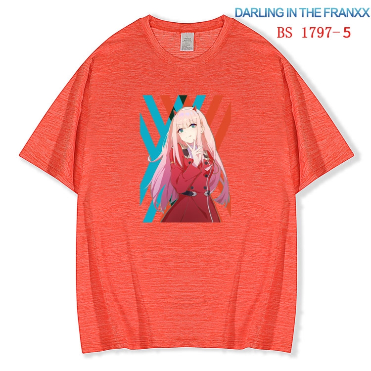 DARLING in the FRANX ice silk cotton loose and comfortable T-shirt from XS to 5XL BS-1797-5