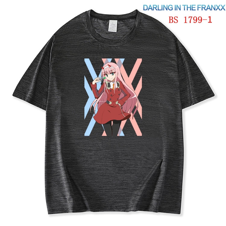 DARLING in the FRANX ice silk cotton loose and comfortable T-shirt from XS to 5XL BS-1799-1